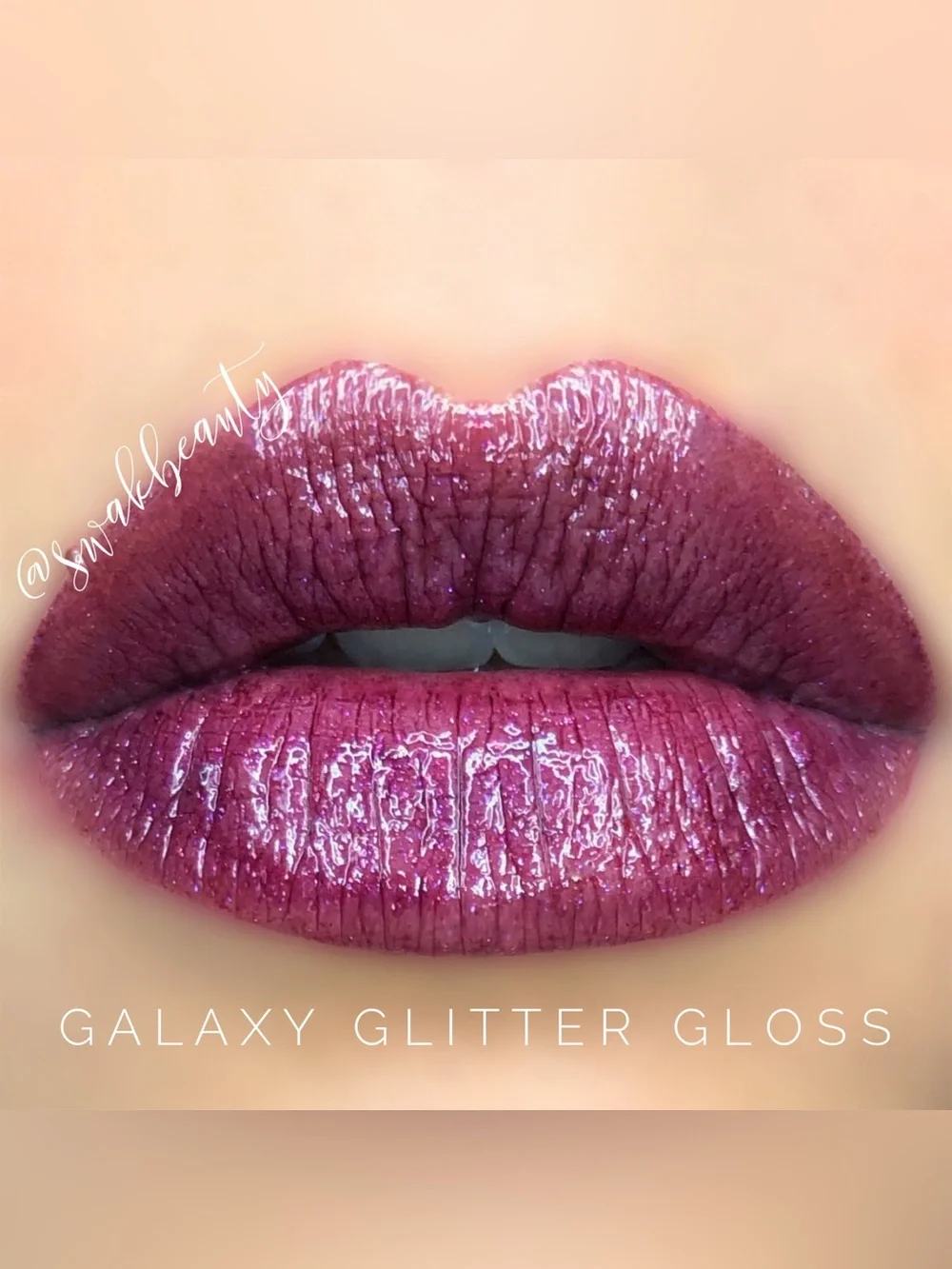 SeneGence Galaxy Glitter Lipsense Gloss - Berry Plum Shine